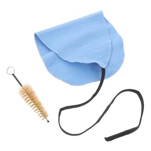 Alto saxophone cleaning - cleaning, cloth
